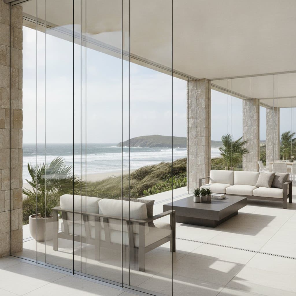 Preview image for Hurricane Glass Walls Turn Beach Patios Year-Round